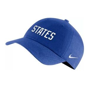 Nike USA Soccer USMNT Heritage 86 Hat‎ Campus Crest States Adjustable Royal Cap
